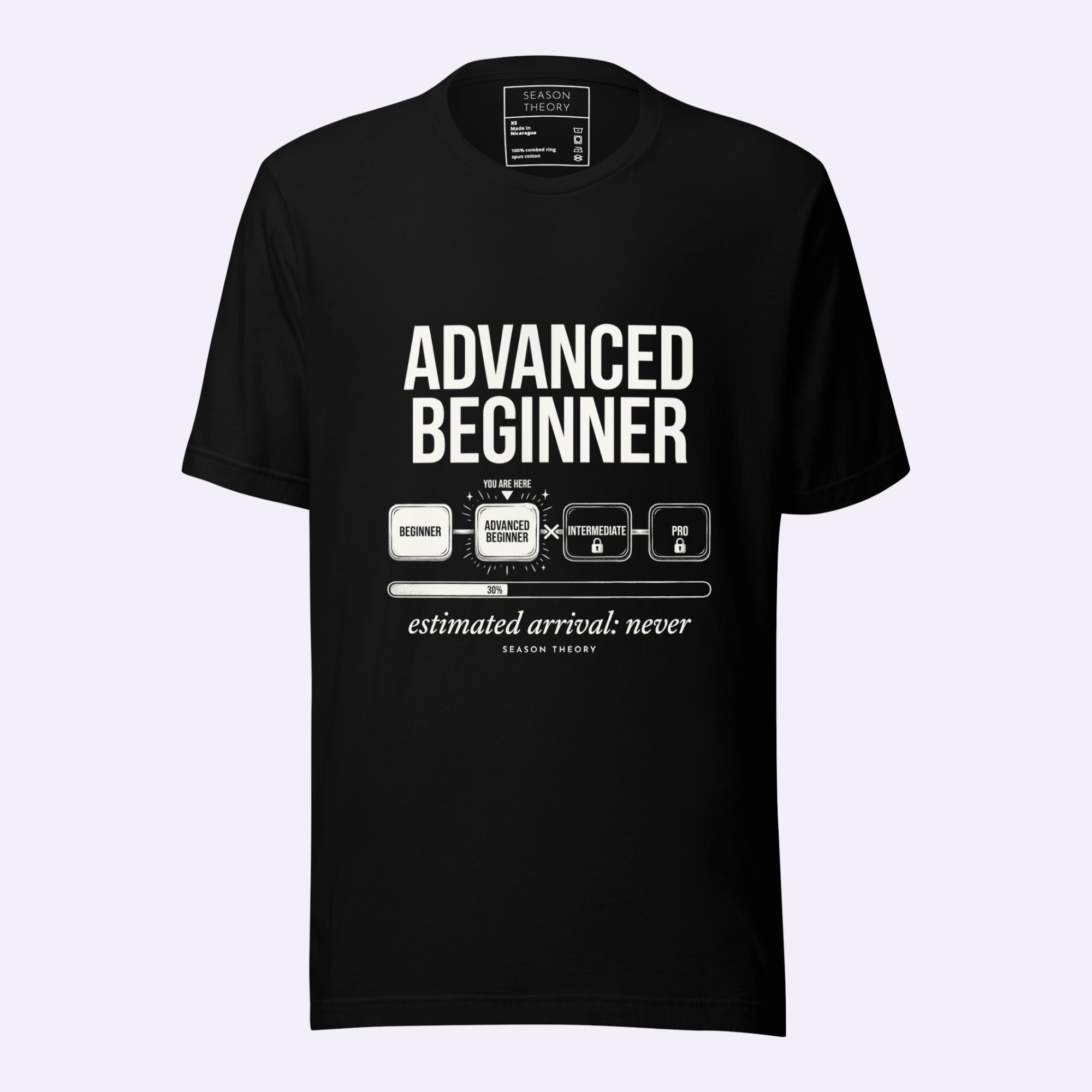 Advanced Beginner T-Shirt — Black